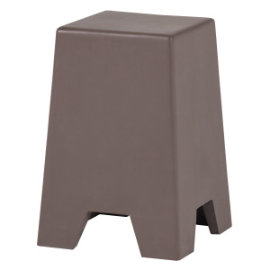 ZINA BIJZETTAFEL HOOG CEMENT BRUIN